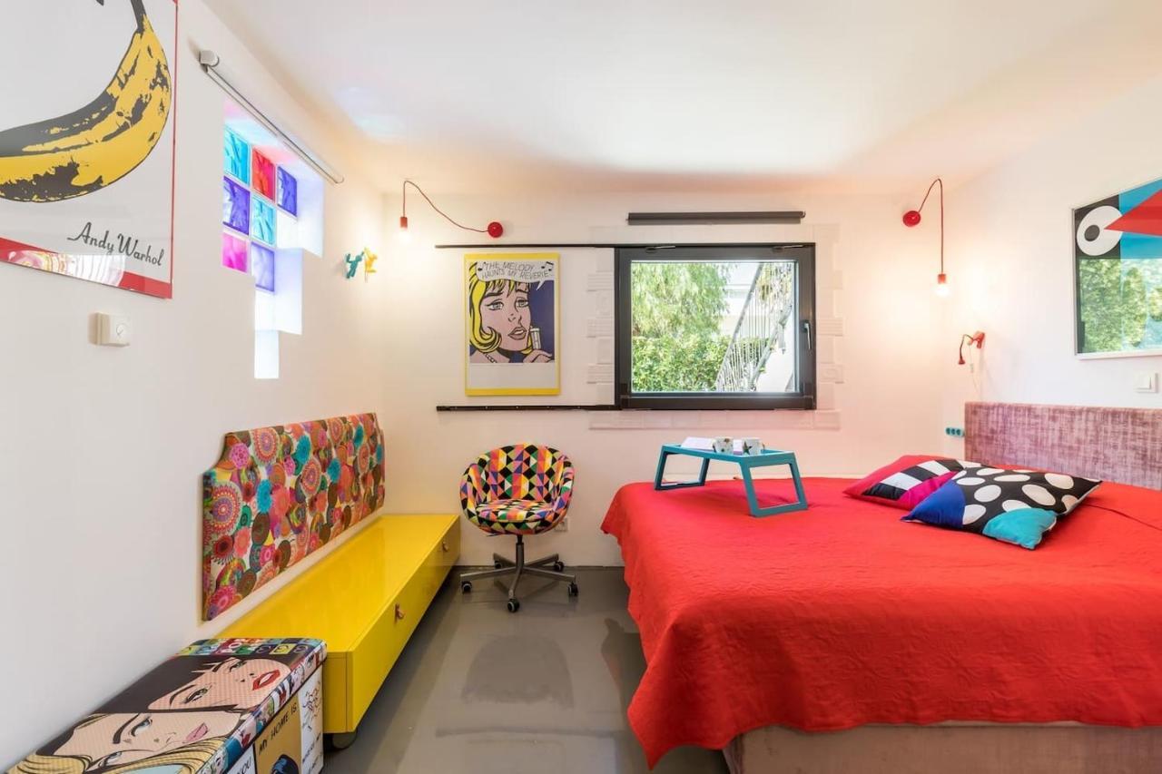 Вилла Boutique Triple House With Garden & Roof Terrace Сплит Экстерьер фото